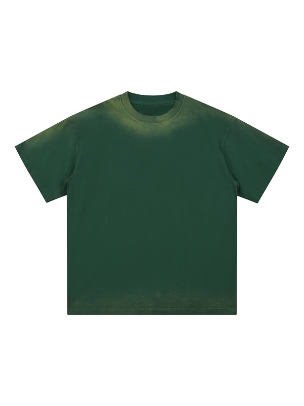 Petite Crew Neck Sunfade Edge T-Shirt #RT0019 | TAPSTITCH
